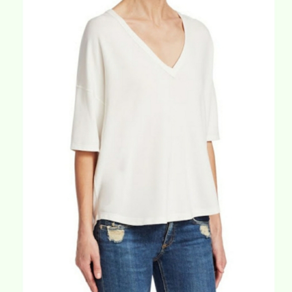 RAG AND BONE White Phoenix Tee - Picture 11 of 11